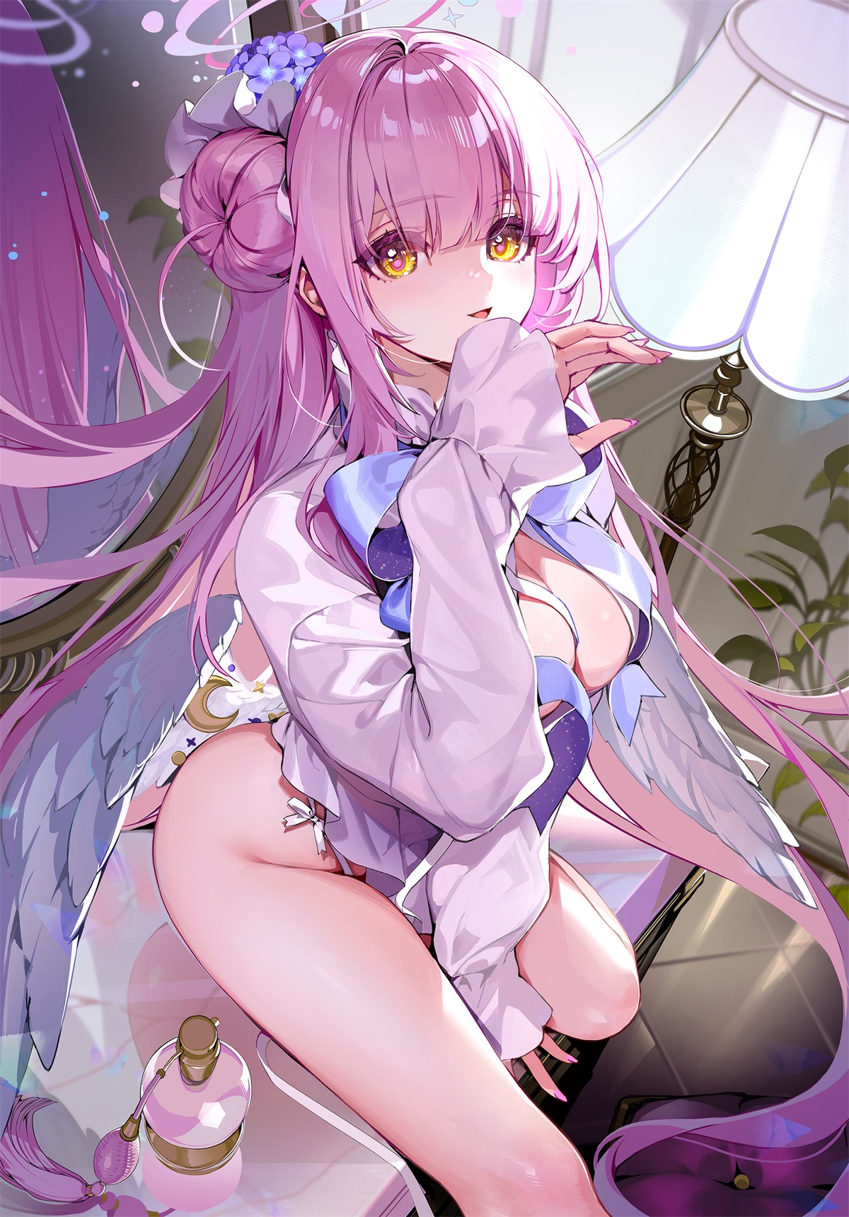 [精选插画] 天真无邪的米卡 碧蓝档案 圣园弥香插画特辑 [52P/233MB]