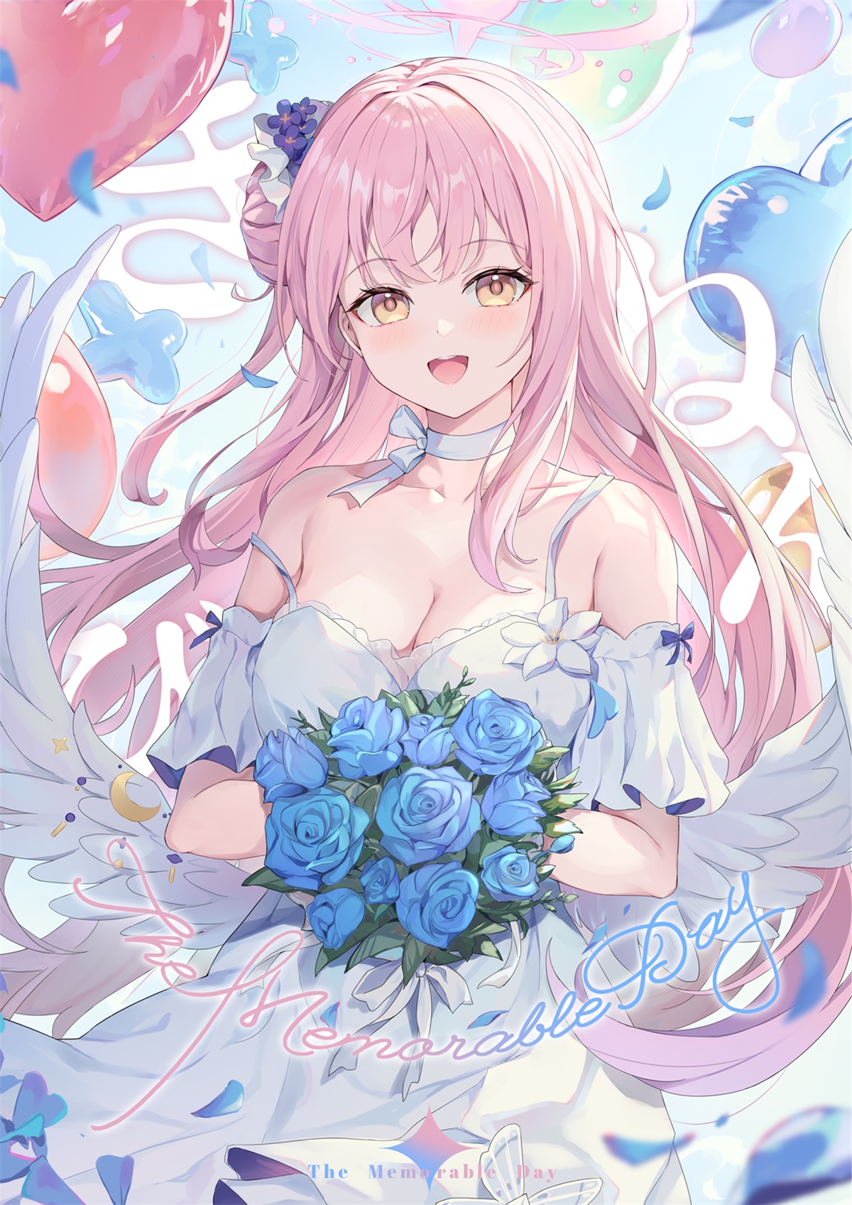 [精选插画] 天真无邪的米卡 碧蓝档案 圣园弥香插画特辑 [52P/233MB]
