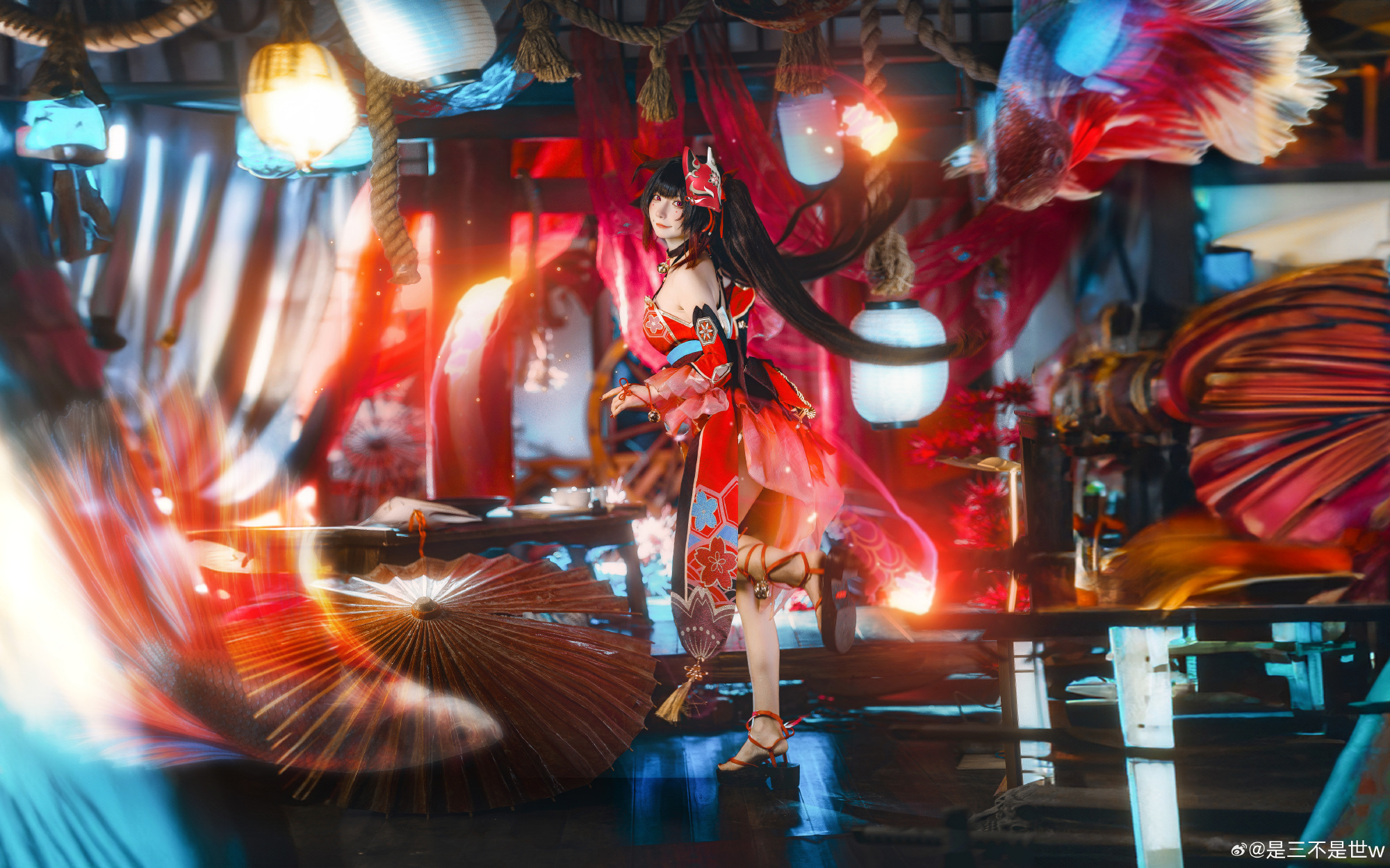 [COSPLAY] 好啦，不要发愣嘛亲爱的。 崩坏：星穹铁道 花火@是三不是世w