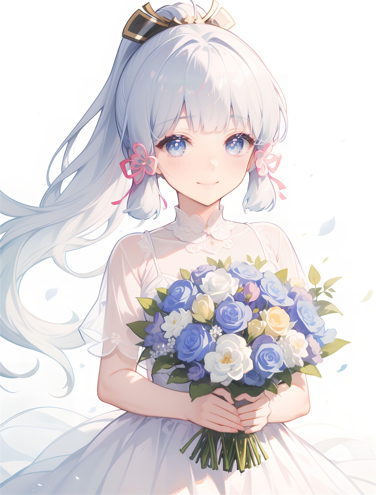 【AI绘画】巨如美少女 草帽 向日葵 狐狸兽耳玉姐 [14P/30MB]