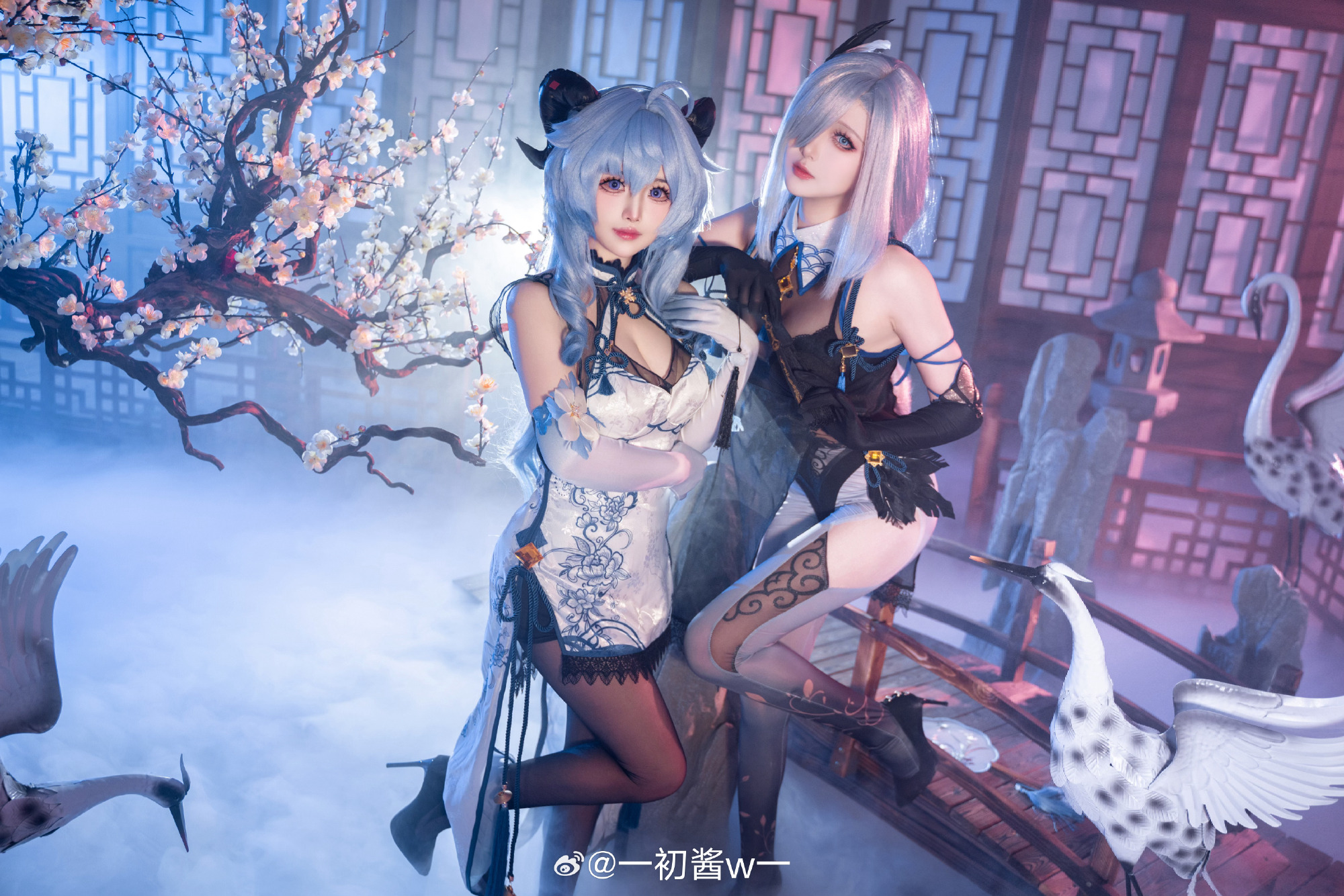[COSPLAY] 旅行者，接下来的旅行 也让我们和你一起吧！甘雨@一初酱w一 申鹤@酒酿促织nya