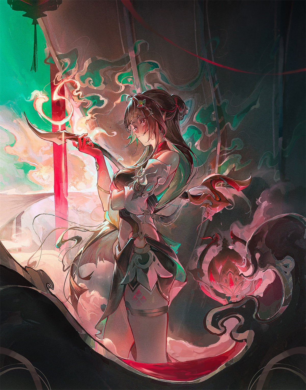 [P站美图] 初音未来 双马尾miku 原神 超级超级多的芙芙 碧蓝档案 風紀委員 空崎ヒナ [38P/176MB]