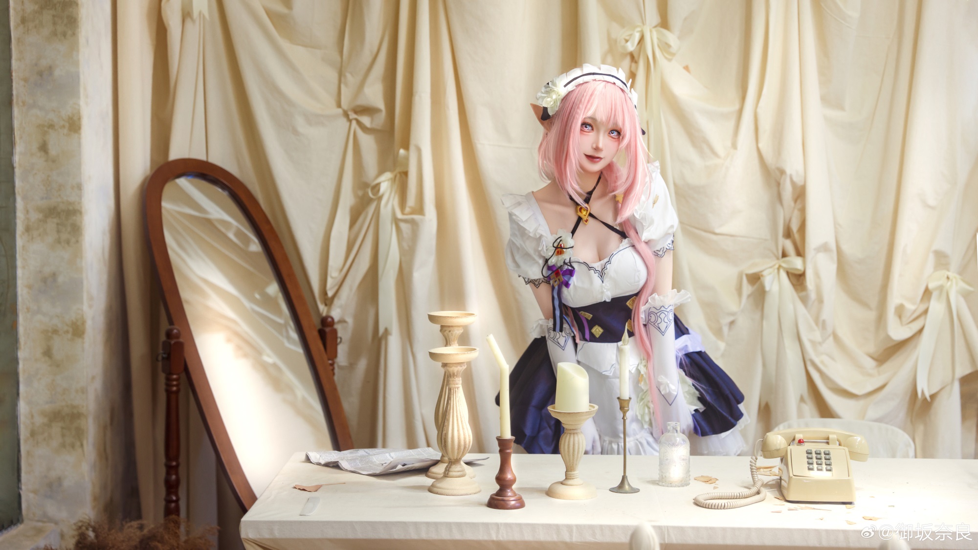 [COSPLAY] 亲爱的舰长，你来啦～ 崩坏3 爱莉希雅@御坂奈良