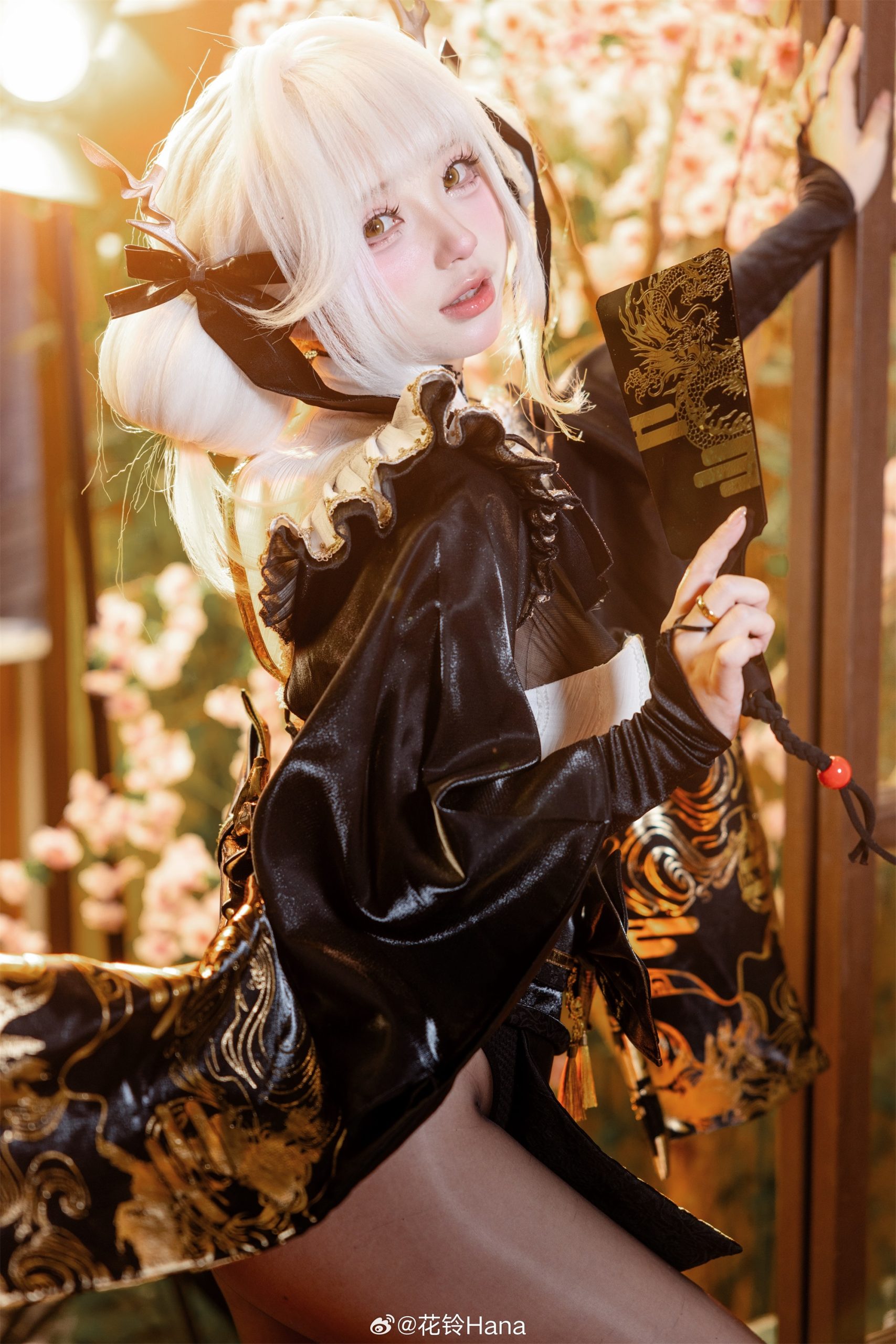[COSPLAY] 情人节就留下和我过嘛～店～长～nikke_胜利女神 布兰儿@花铃Hana