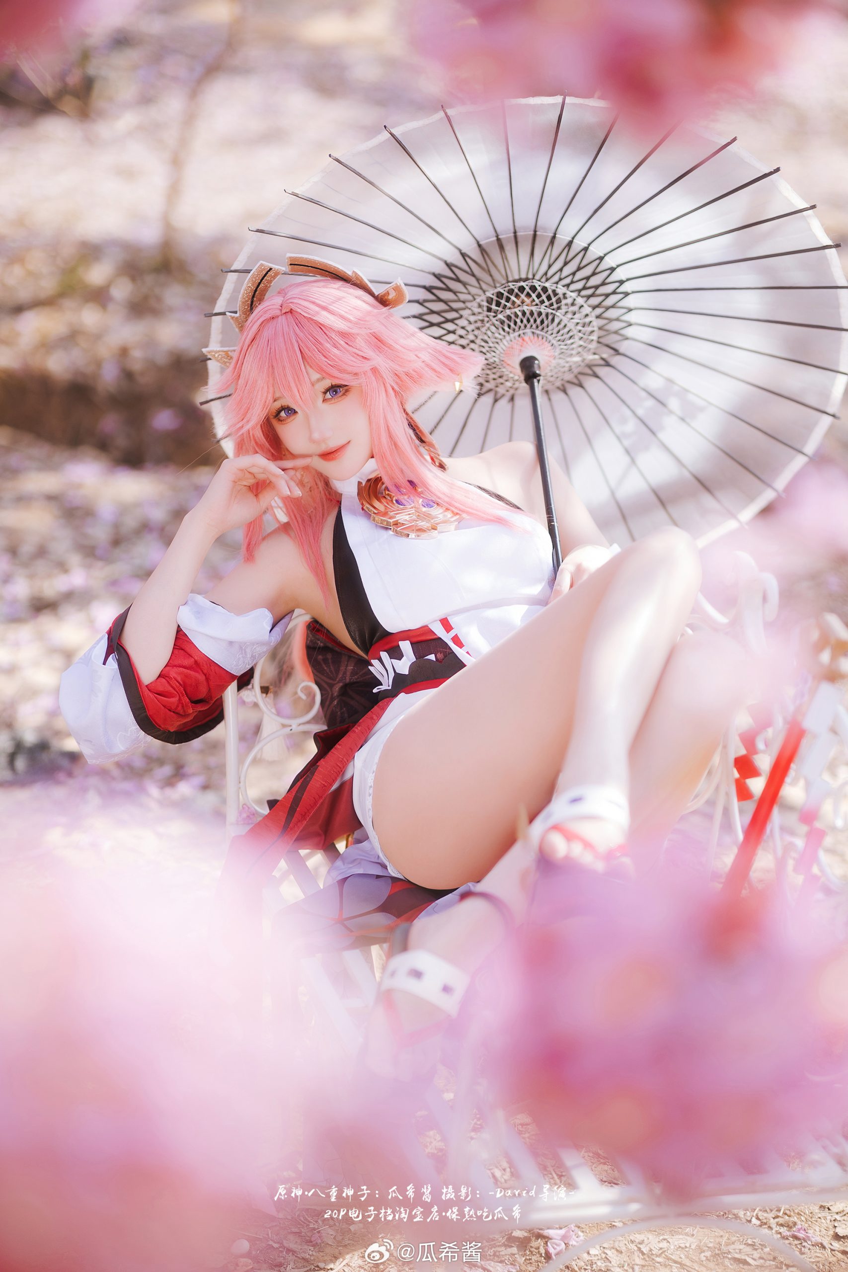 [COSPLAY] 世事流转，人聚又散，原神 八重神子@瓜希酱