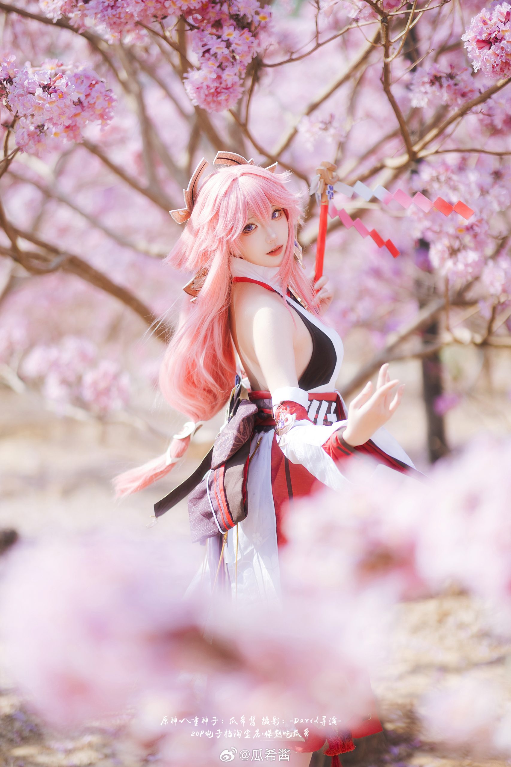 [COSPLAY] 世事流转，人聚又散，原神 八重神子@瓜希酱