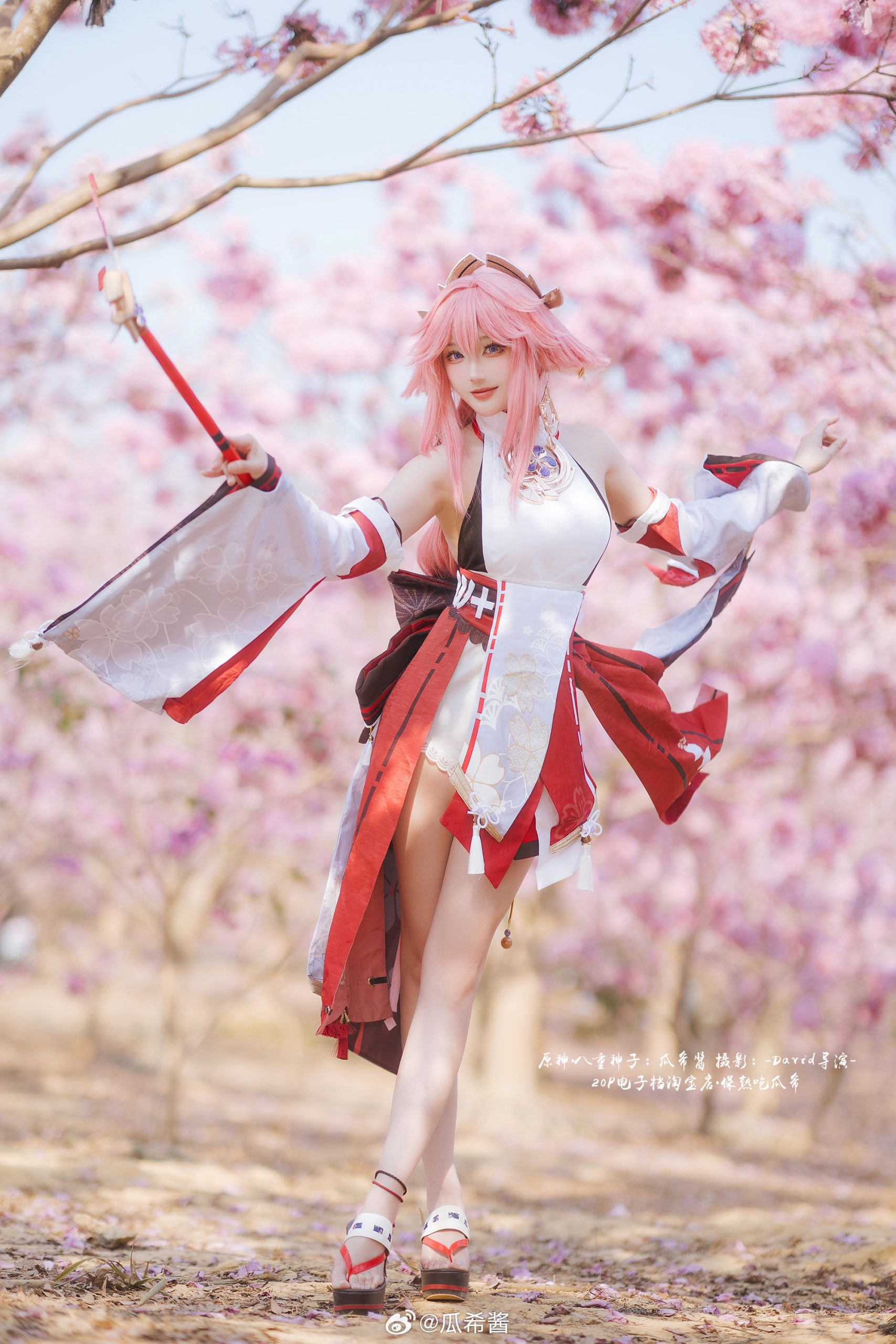 [COSPLAY] 世事流转，人聚又散，原神 八重神子@瓜希酱