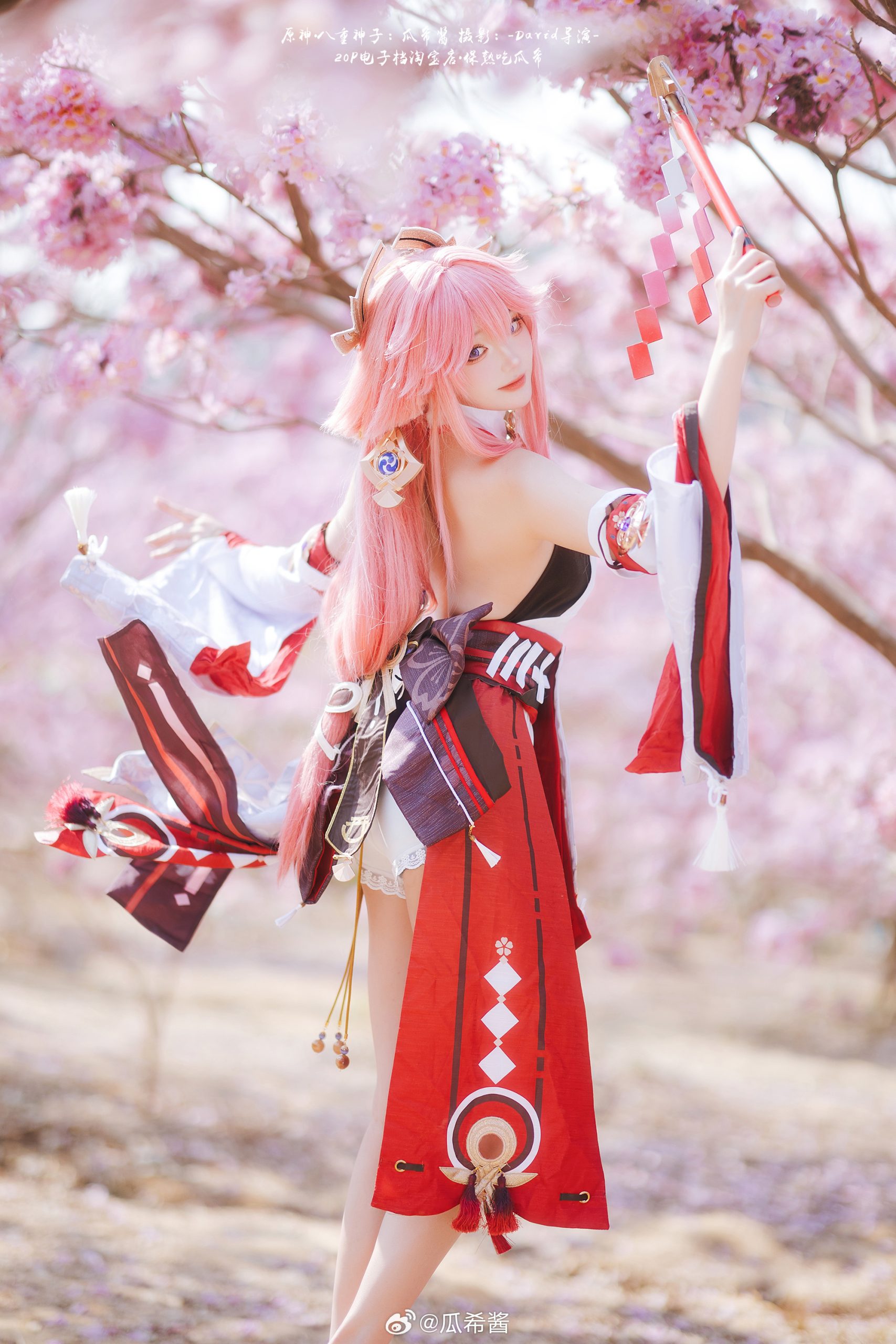 [COSPLAY] 世事流转，人聚又散，原神 八重神子@瓜希酱