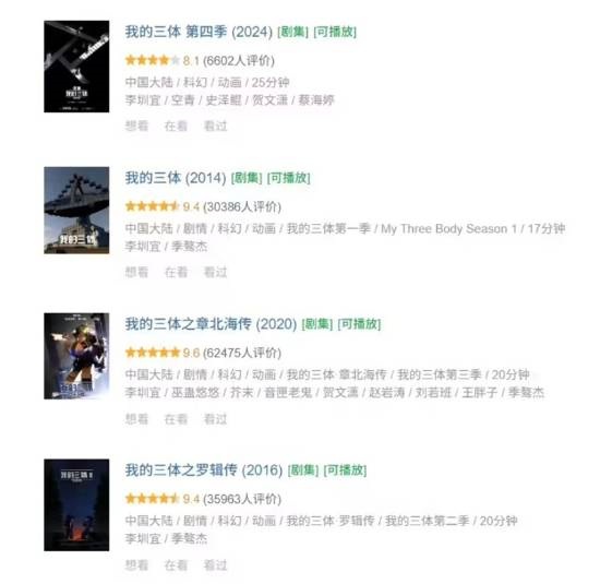 《我的三体》动画宣告终结:制作组解散 第五季无望